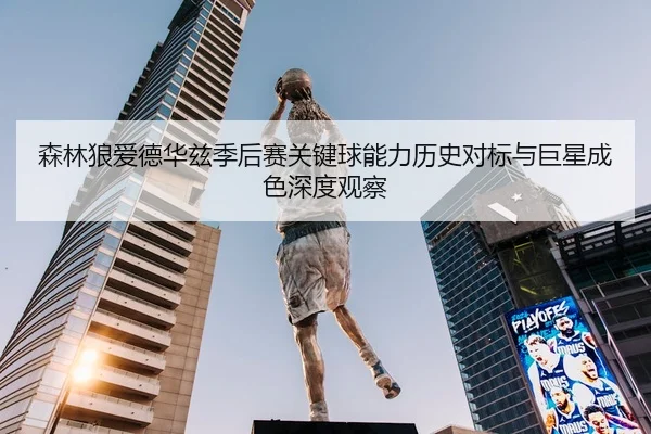 森林狼爱德华兹季后赛关键球能力历史对标与巨星成色深度观察